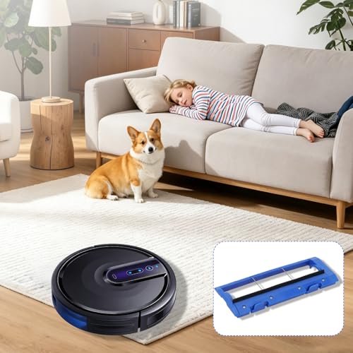Image of Replacement Brush Guards Covers Back Cover for Eufy RoboVac 11S,15C,30, 30C, 11S Max, 15C Max, 25C Max, 30C Max G30,G30 Edge Vacuum Cleaner - Main Brush Holder Accessories Parts