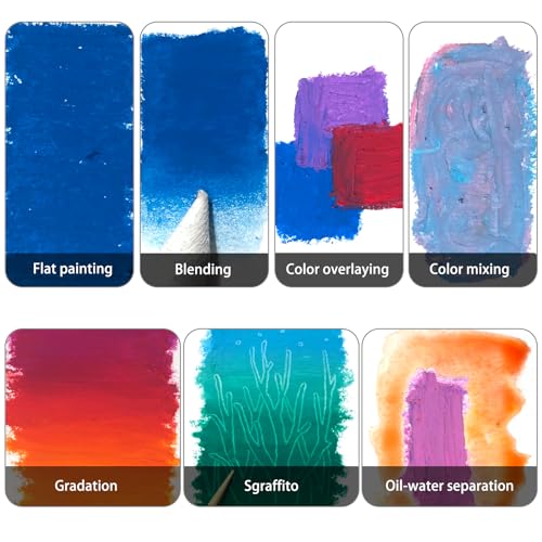 Artecho ATO-OP5008 Oil Pastels Set Of 50 Colors thumb #4