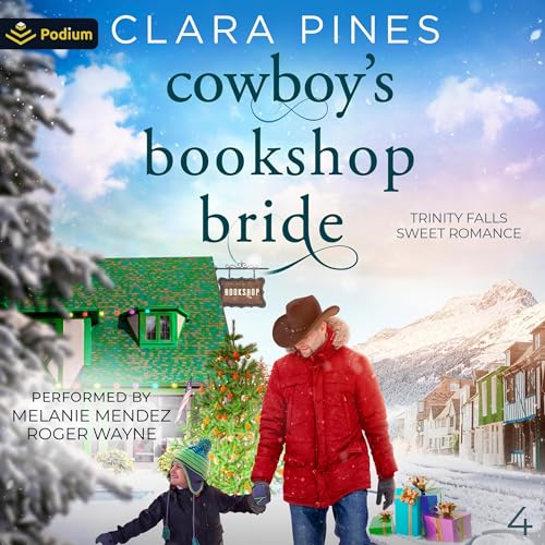 Cowboy's Bookshop Bride cover art