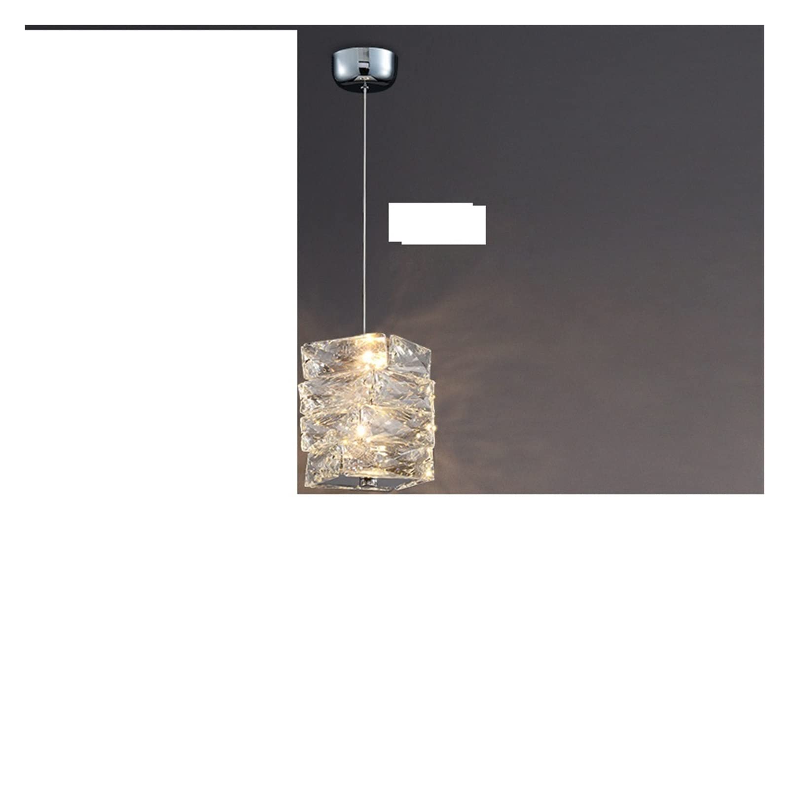 Lampe de chevet cristal K9 LED pour une chambre chaleureuse