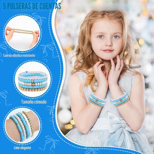 Miniatura 4 de Ugbo Regalos Para Niñas Y Adolescentes 9, 10, 11, 12, 13, 14, 15 Años, Regalo De Cumpleaños Para Mujeres, Vasos Con Tapa, Pajita, Pincel De Maquillaje, Neceser, Pulsera, Calcetines, Cinta Para El Pelo