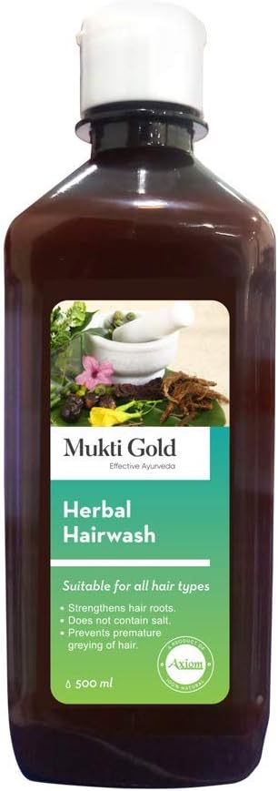 Jeevanras Mukti Gold Hairwash Combo (500 ml)-Pack of 2