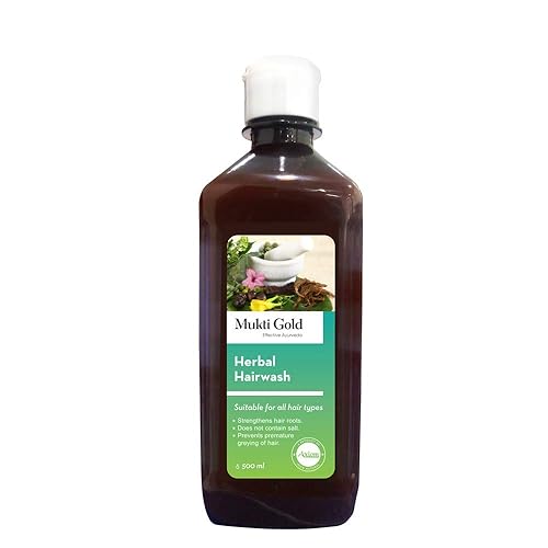 Jeevanras Mukti Gold Hairwash Combo (16.9 fl oz) - Paquete de 2