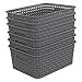 Pekky Small Plastic Handle Baskets, 3 Colors