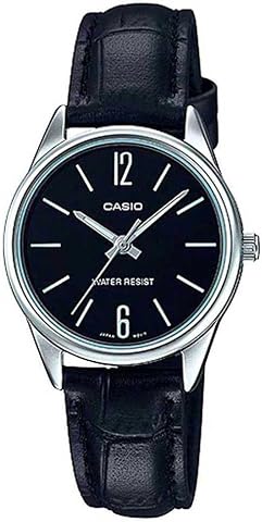 Casio Kadın LTP-V005L-1BUDF Standart Kol Saati, Siyah, Standart