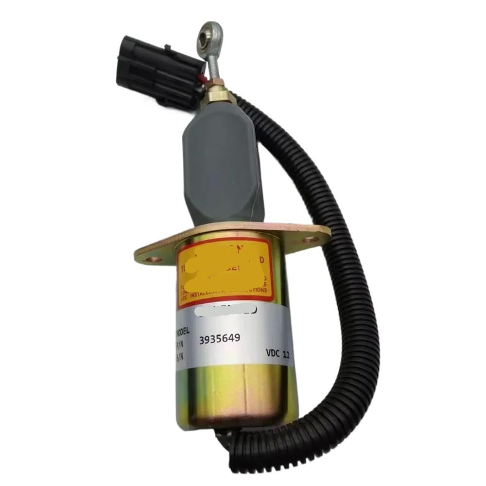 Fuel Shut Off Solenoid SA-4765-12 Compatible with Cummins C Series 5.9L 8.3L B Series Motorhome Engines 12VDC