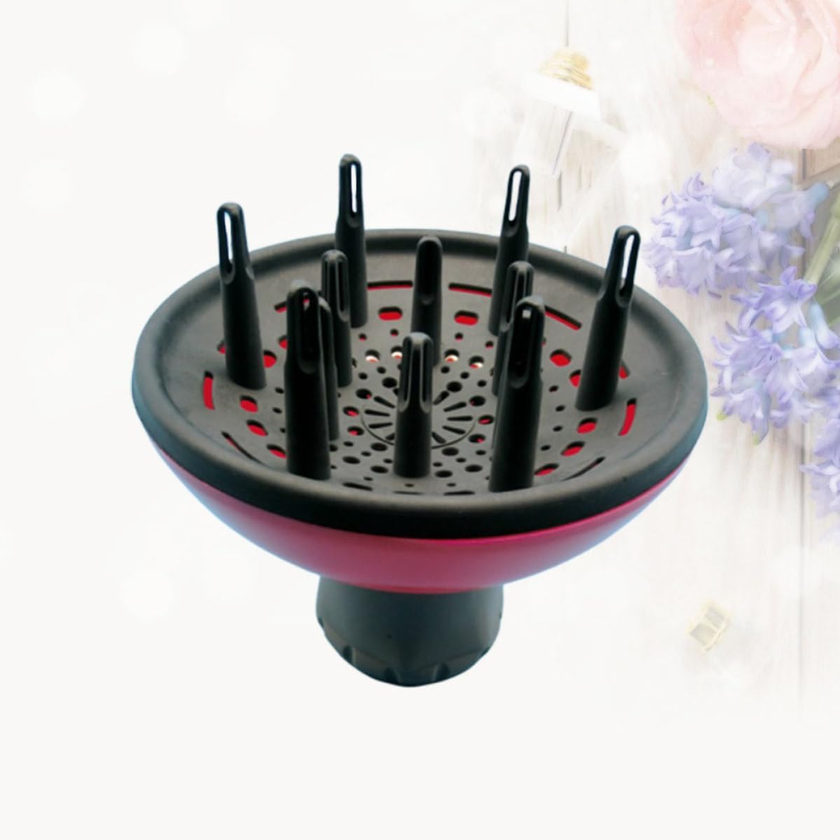 Generic Universal High Temperature Resistant for Diffuser Attachment Hair Dryer Plastic Styling Tool Large Wind Diffuser Suitable for Home