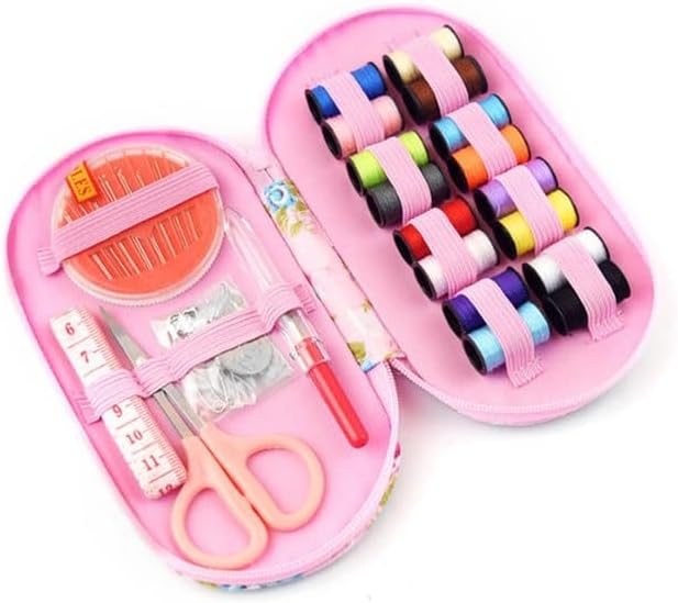 MVNOIRE Fabric Needle Thread Bag Portable Sewing Tool Multi-Functional Kit