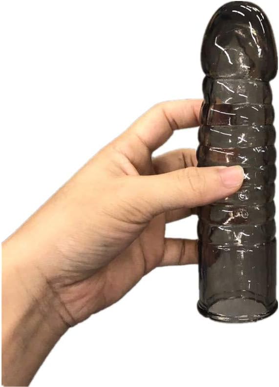 Clear Stretchy Dick Socks Extender Sleeve Increase Length and Girth Stimulator Games Privacy Packaging Suitable for Advanced Users by Teanmy