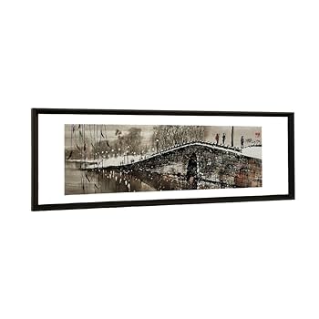 【未使用品】　額縁　(大きいサイズ) Amazon.co.jp: 額縁 40*90cm 特大額縁 大きいサイズ 切り絵作品
