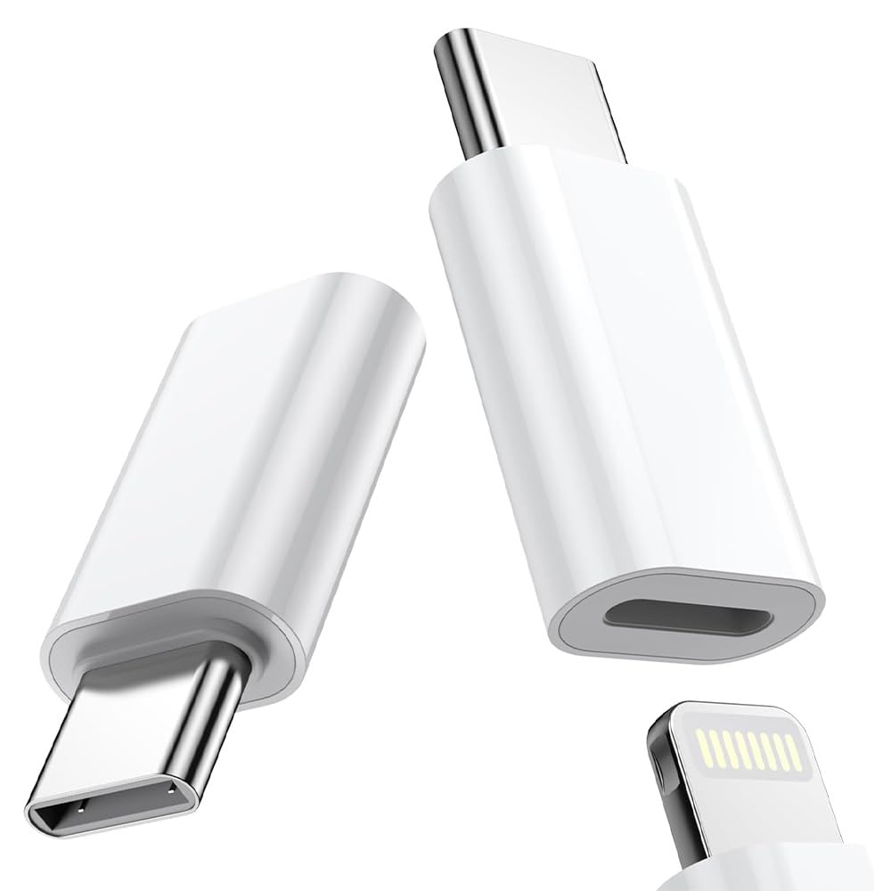 HOWJIM ライトニング タイプC 変換 急速充電 変換コネクタ 2個 HOWJIM ライトニング タイプC 変換 急速充電 変換コネクタ 2個 HOWJIM