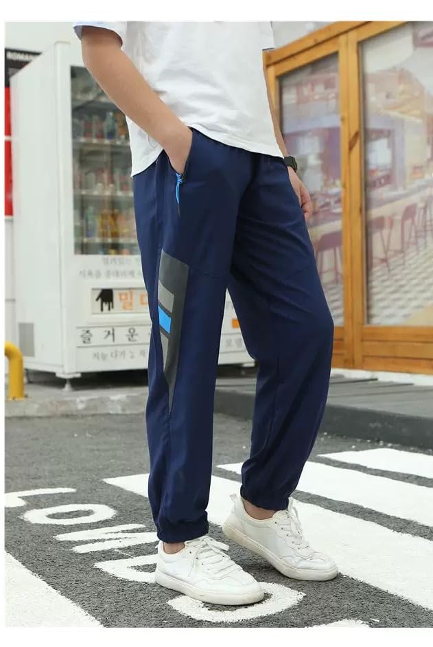 Kids Quick Dry Trousers Boys Outdoor Casual Pants Children Running Joggers Tracksuit Bottoms Trousers2