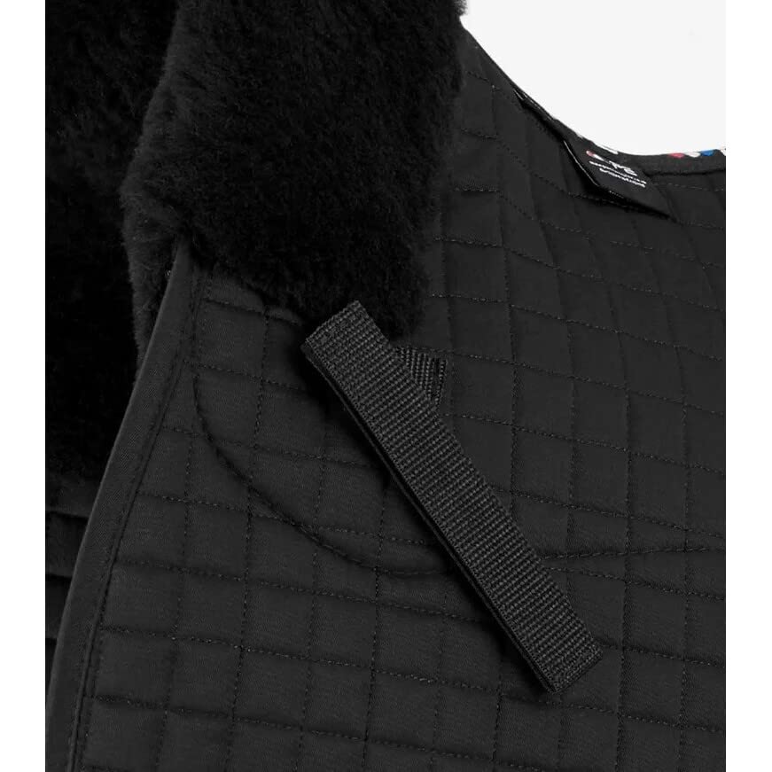 Premier Equine Tapis de Selle Amortisseur Mouton synthétique intégré GP/Jump Numnah