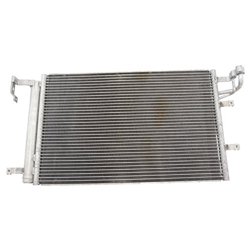 Image of TRQ A /C Condenser and Receiver Drier Assembly Compatible with 2004 Kia Spectra with New Body Style 05-09 Spectra 05-09 Spectra5