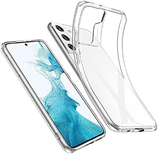 ESR Clear Case Compatible with Samsung Galaxy S22 Case, Crystal-Clear Shockproof Thin Silicone Case, Yellowing-Resistant Slim Transparent TPU Phone Case, Project Zero Series, Clear