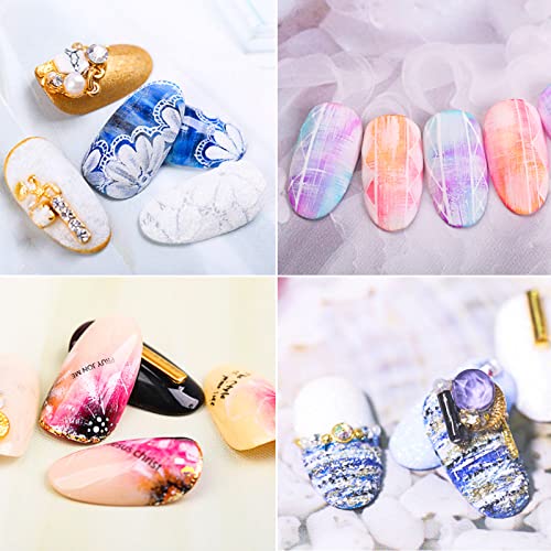 joyan 8 Stück Acryl Nägel Pinsel, Gel Nagel Pinsel, Acryl Pinsel für Nägel, Nagelpinsel Acryl, Nagelpinsel für gel… – Bild 8
