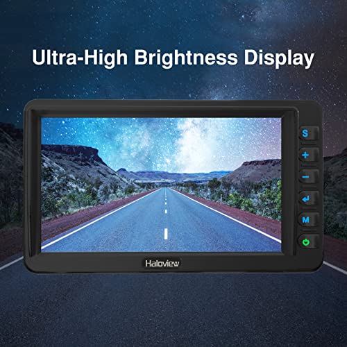 Haloview Bt7 Rv Backup Camera Wireless Fhd 1080P Dvr Rearview Full-Color Night Vision Cam And 7 Inch Monitor System Adapter For Furrion Pre-Wired Rv,Truck,Trailer,Truck,Camper,Van,Pickup thumb #4