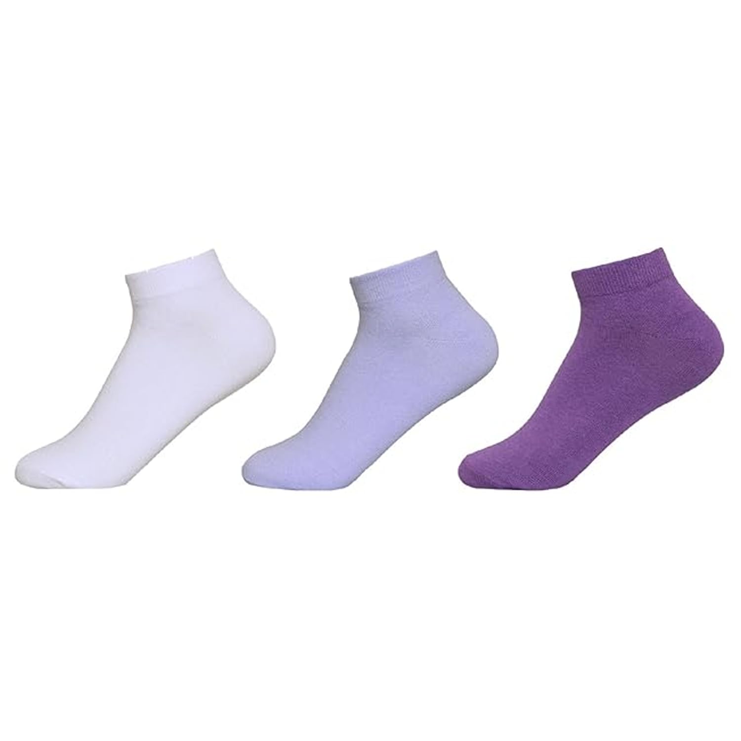 supersox Women's Sneaker Length Plain Socks - Pack of 3-picture-15