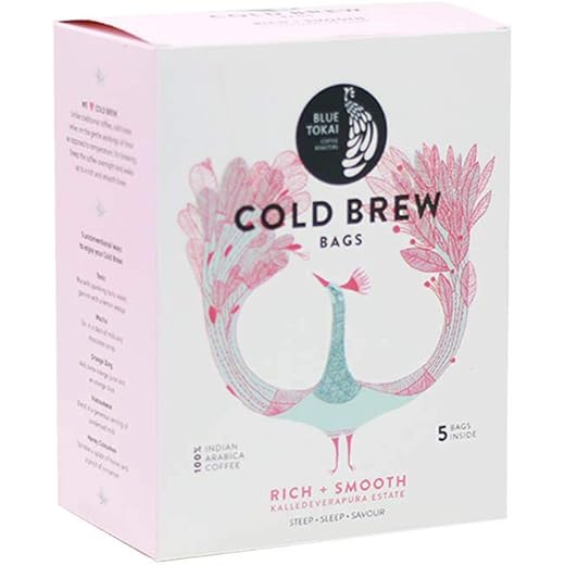 Blue Tokai Coffee Roasters Cold Brew Bag Kalledeverapura Med