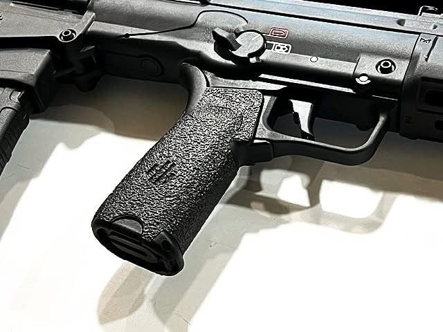 Miniatura 4 de Handleitgrips Cinta de agarre para pistola compatible con Springfield Armory Hellion, cinta de agarre de pistola de goma texturizada negra, fácil
