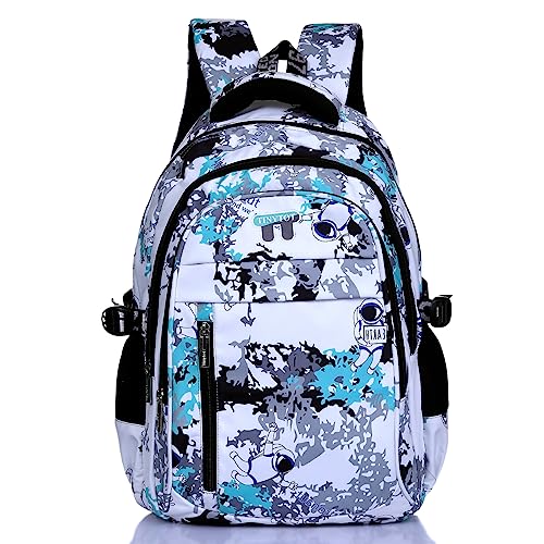 Image of Tinytot 30Litre School Bag Water-Resistant Laptop& Travel Backpack - Unisex Large 19 Inches Multipurpose Travel Backpack for Boys & Girls, Men & Women- Ideal for College and School and office Use