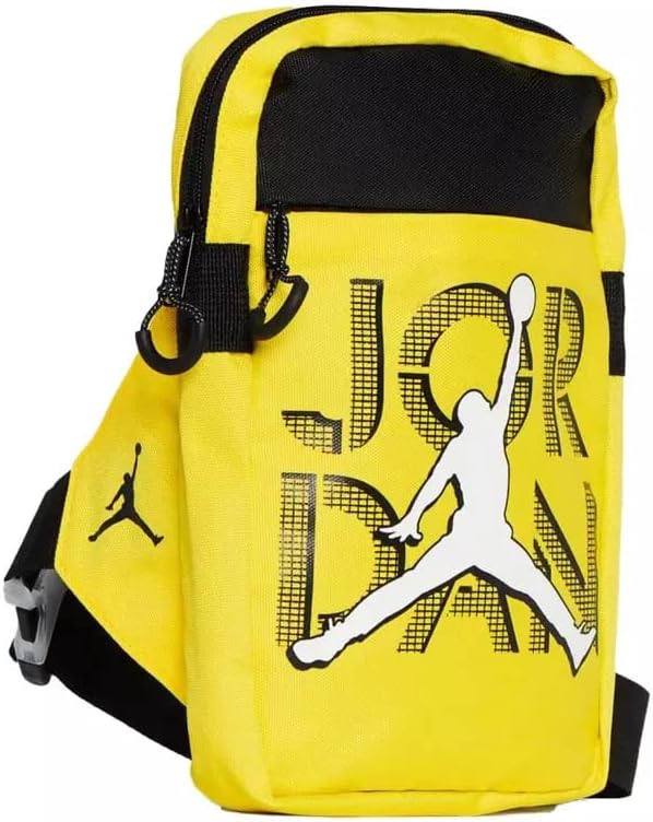 Miniatura 2 de Nike Air Jordan Jumpman AJ4 Lightning - Bolso bandolera para cadera, AmarilloNegro