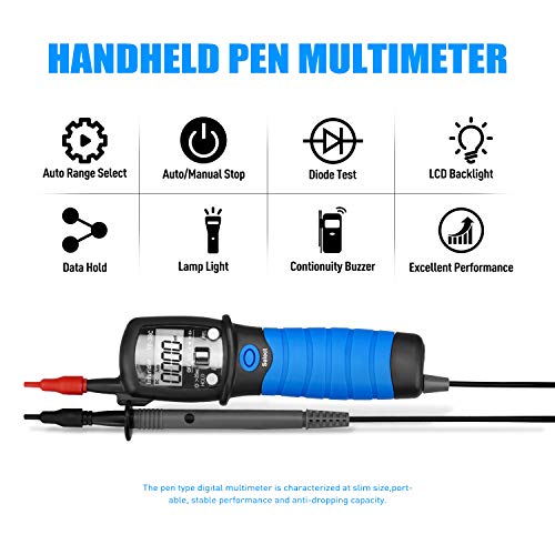 Multimètre Numérique de Type Stylo à Plage Automatique 6000 Comptes Haute Précision - 2
