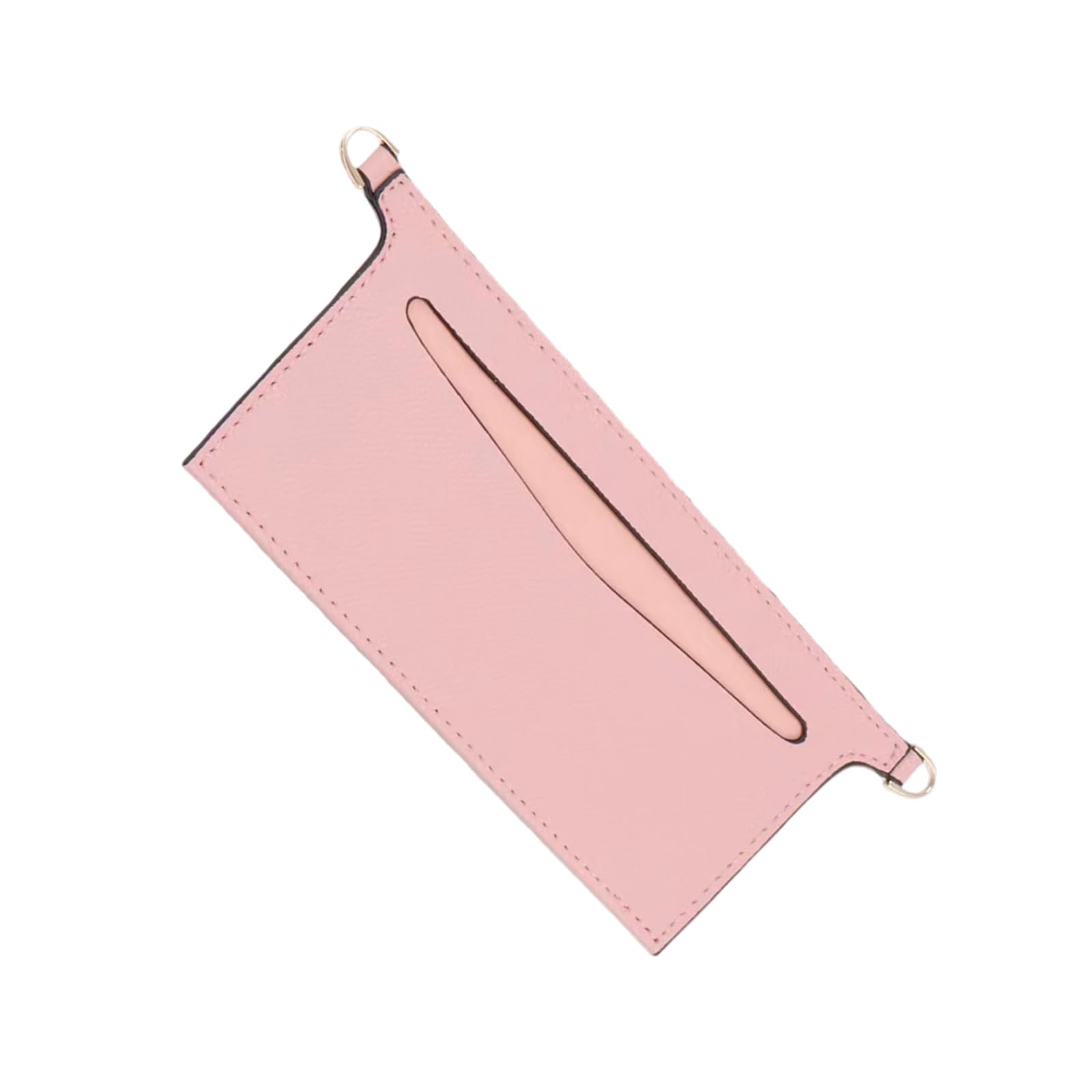 DEUQQD Crossbody Conversion Liner Leather Purses Organizers Insert for Pochette Wallet, Fliped Wallet Liner with Eyelet Envelope Bag Insert Organizers