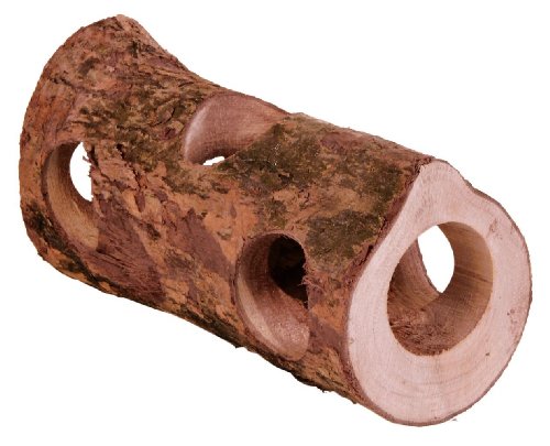 TRIXIE Tubular tunnel Natural Living, bark wood, ø 7 × 30 cm, 613...