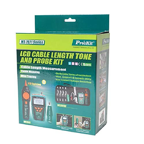Image of Pro'sKit MT-7071 LCD Cable Length Toner and Probe Kit