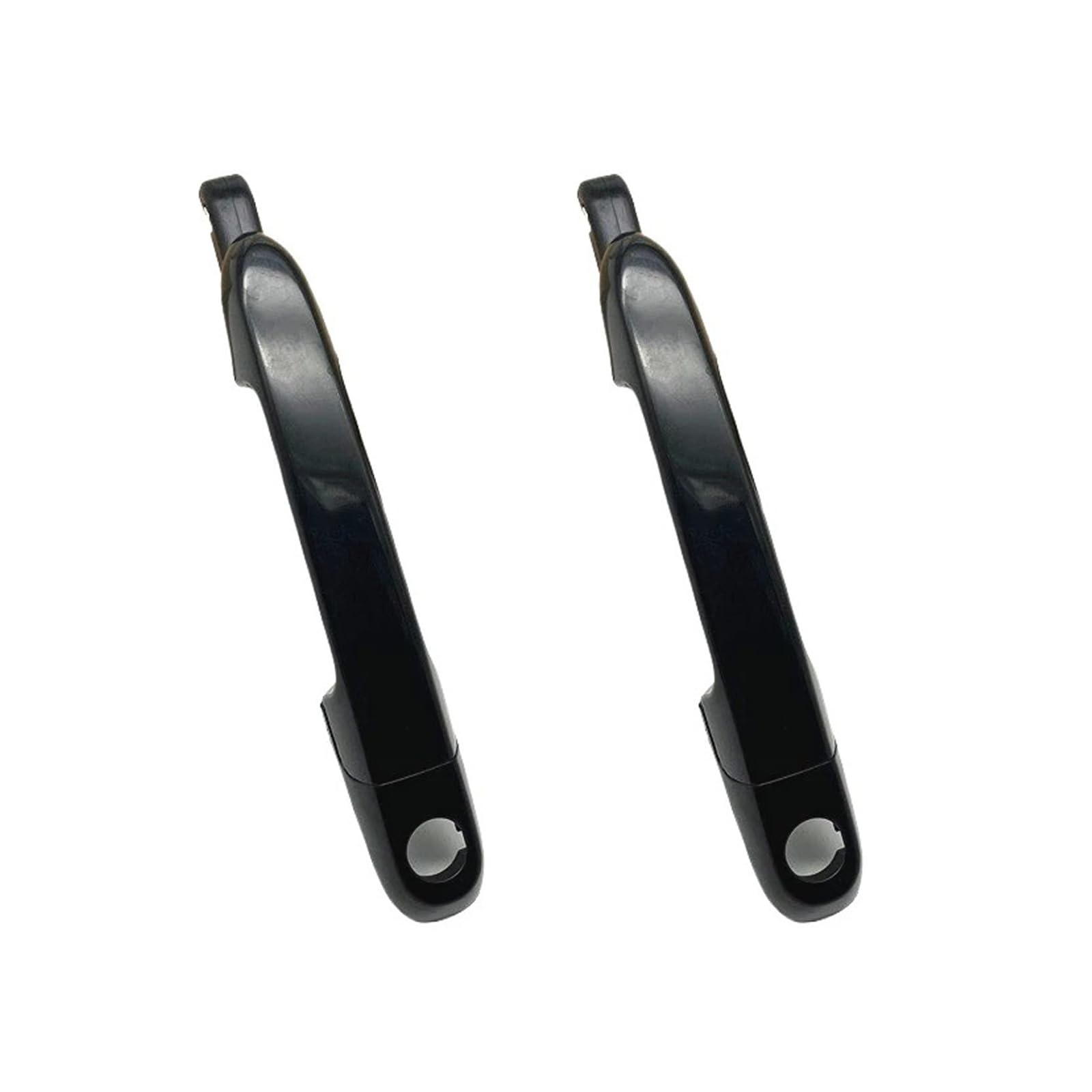 Kpuwers Exterior Door Handle Car Exterior Door Handle 82650-1E000 82660-1E000 83660-1E000 83650-1E000 for Hyundai for Accent 2006-2011 Handles Replacement(Front 1 Pair)
