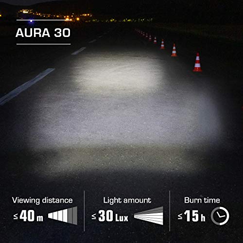 SIGMA Aura 30 & Curve | batteriebetriebenes Fahrradlichter Set | Werkzeuglose Montage |...
