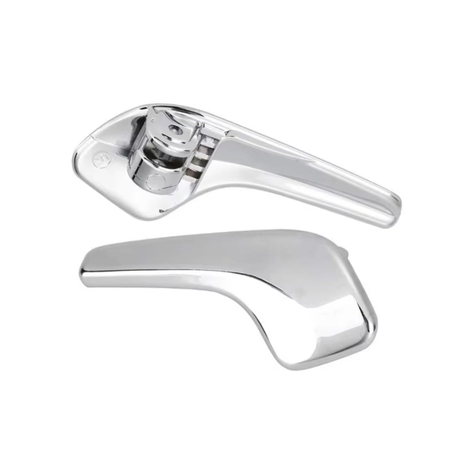 Nhsijpo Automotive Interior Door Handle for Vauxhall for Opel for Corsa D 2006-2014 Mk3 / Hatchback Car Left Right Interior Door Handle 13297813 13297814(A Pair)