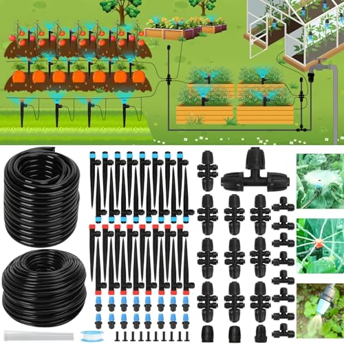Vatony 250ft Drip Irrigation Kit
