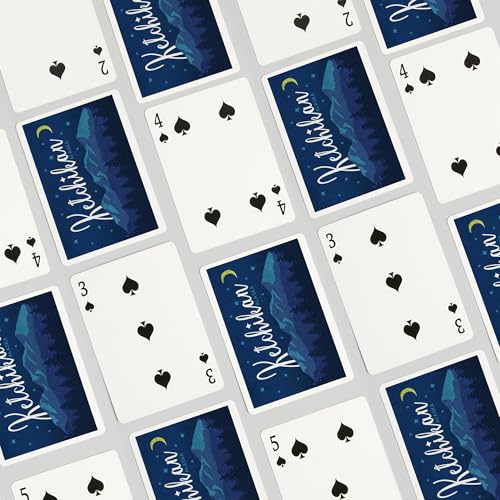 Baraja Lantern Press Ketchikan, Alaska, Poker 52 cartas miniatura 4