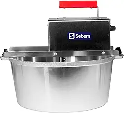 Panela De Mexer Doces Para Recheio Misturadora para Brigadeiro Docinhos Profissional Automática Cozinha 10 Litros Inox Bivolt Sebem