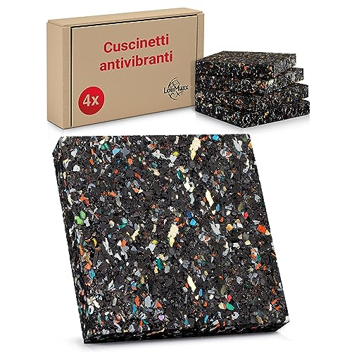 LouMaxx Set Tappeto Antivibrazione Lavatrice
