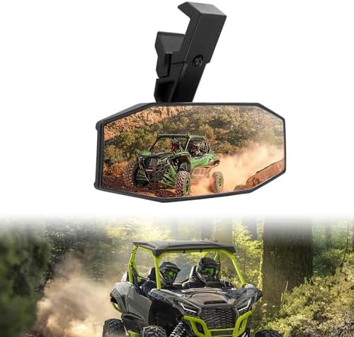 Amazon.com: KEMIMOTO UTV Rear View Mirror Compatible with Kawasaki ...