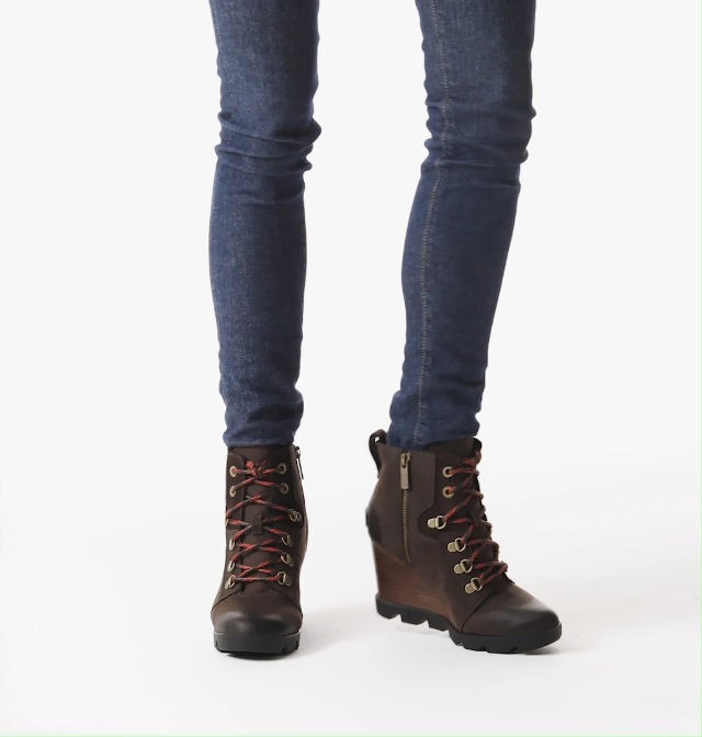 Amazon.com | Sorel Women's Joan Uptown Lace Boot - Rain