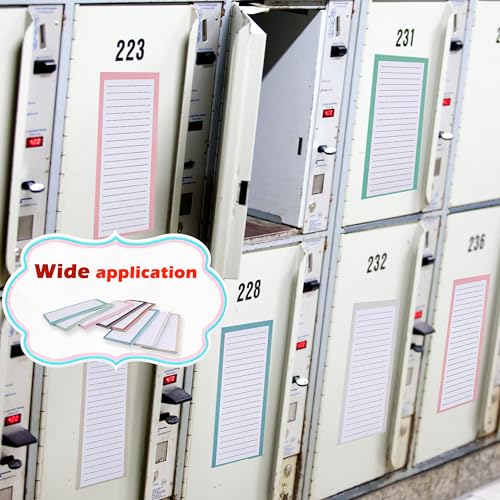 Sonarun SONARUN-D055 16 Pcs Refrigerator Magnetic Notepads Magnetic Note Pads Lists Grocery Shopping Magnet Pad Full Magnet Back Notepads thumb #3