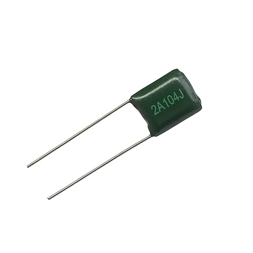 Cermant 20 unids 0.1uf 100V poliéster condensador 2A104J 100nf Mylar Film Capacitor CL11 condensadores electrolíticos para TV, monitor LCD, juego