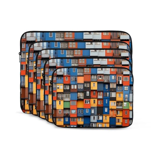 Container House Laptop Sleeve Case 13 Inch Suitable for Notebook Computer Tablet Traveling Carrying Simple Case2