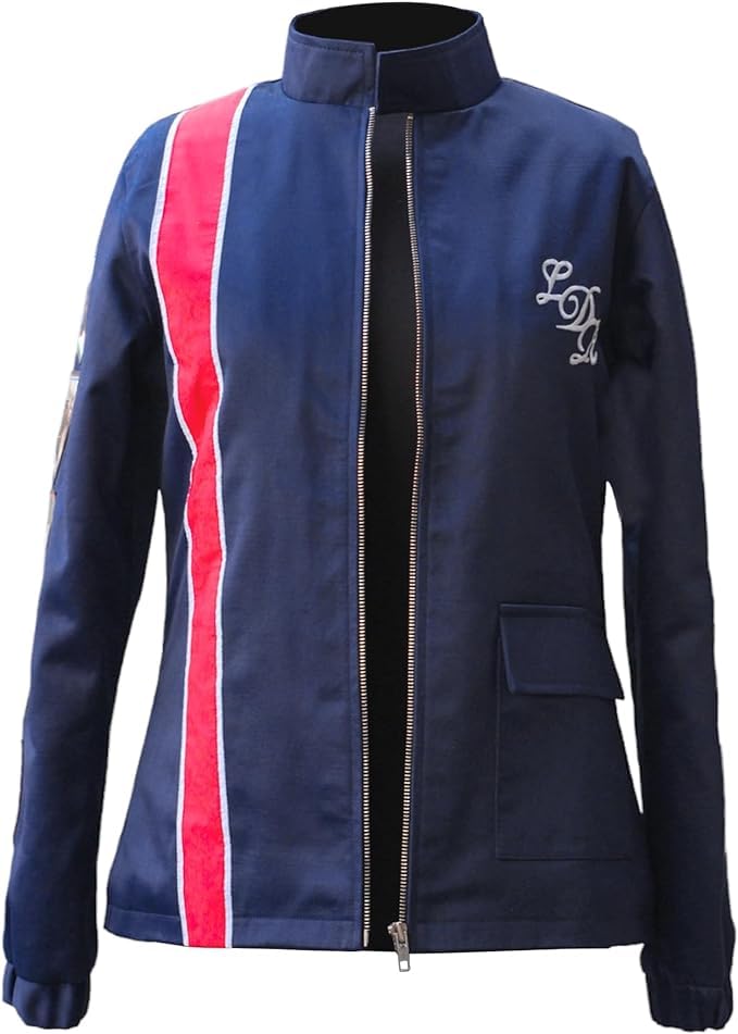 Lana Del-Rey Racing Chaqueta Album Jacket Patch Blue Racer Jacket For Womens2