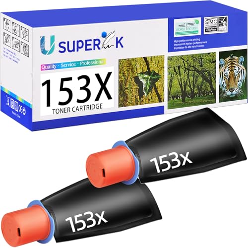 Usuperink 153x Black Compatible Toner Reload Kit Replacement For Hp W1530x 15...