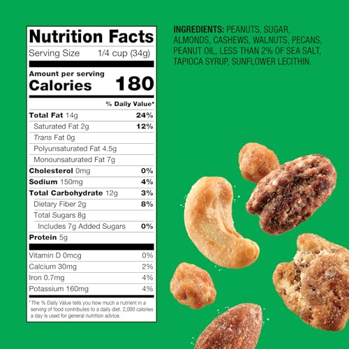 Image of Emerald Salty Sweet Mixed Nuts, 36oz Resealable Bulk Bag
