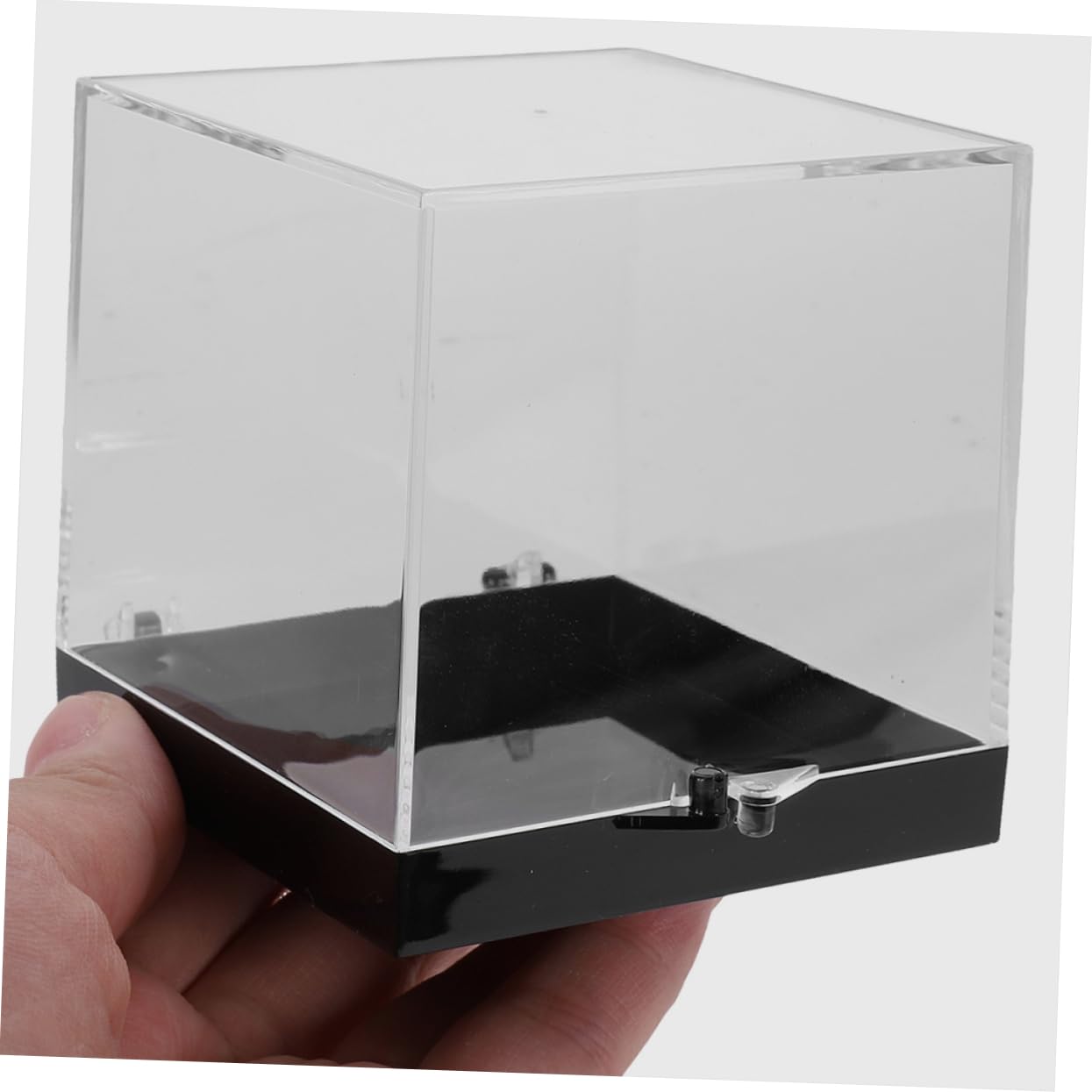 TINEASUR Box Ore Display Box Acrylic Shoe Stand Decor Stands Mineral Display Case Display Cabinet Paper Shoe Display Rock Sandal Specimen Container Table Car Show Rack Specimen Case Plastic