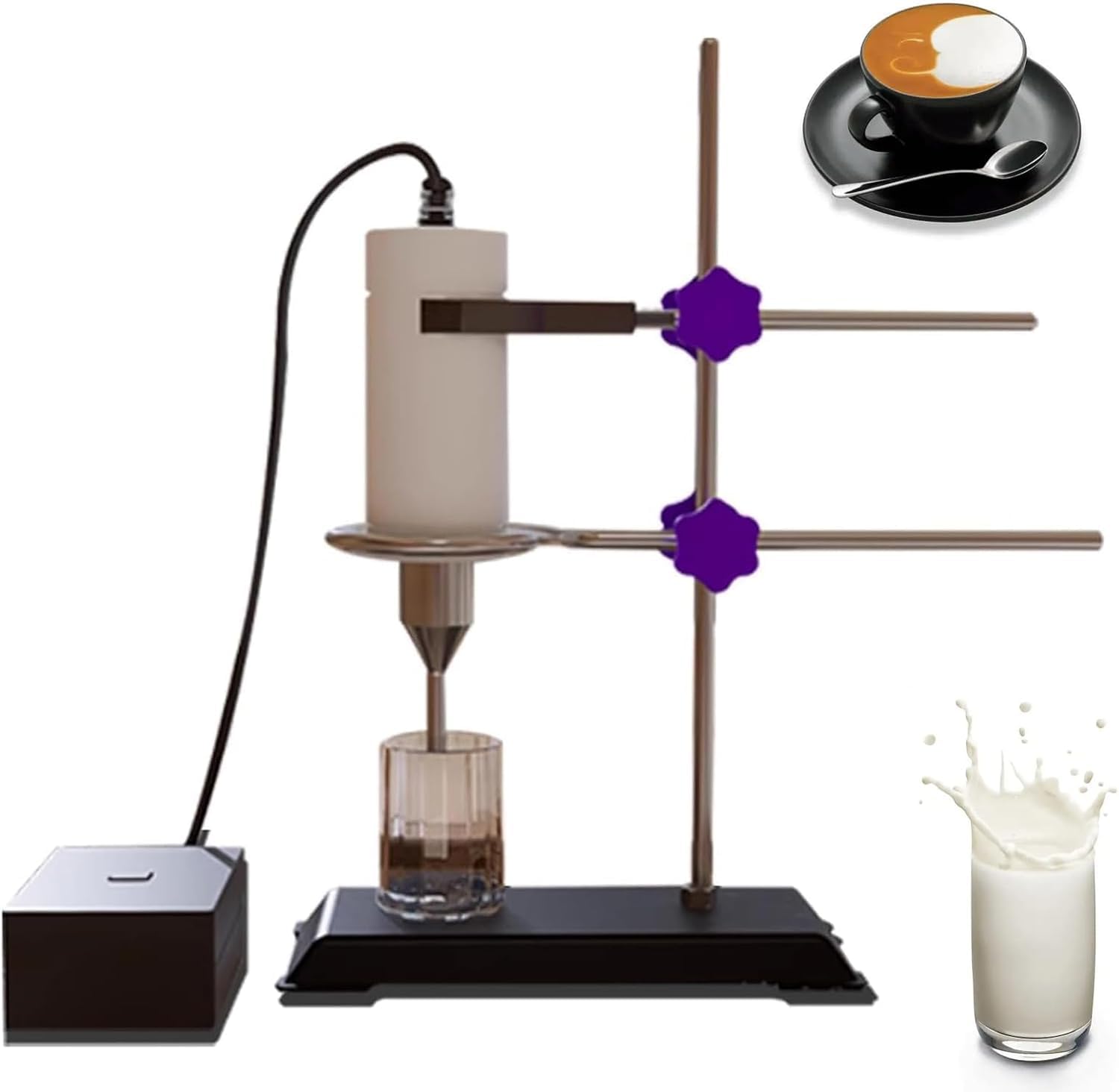 Homogeneizador pequeño de laboratorio, máquina de dispersión de homogeneización, altura ajustable, mezclador disruptor celular, uso de pie o manual.