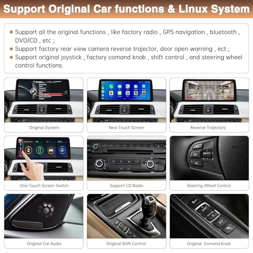 Radio para auto con pantalla táctil 12.3 pulgadas Bluetooth miniatura 5