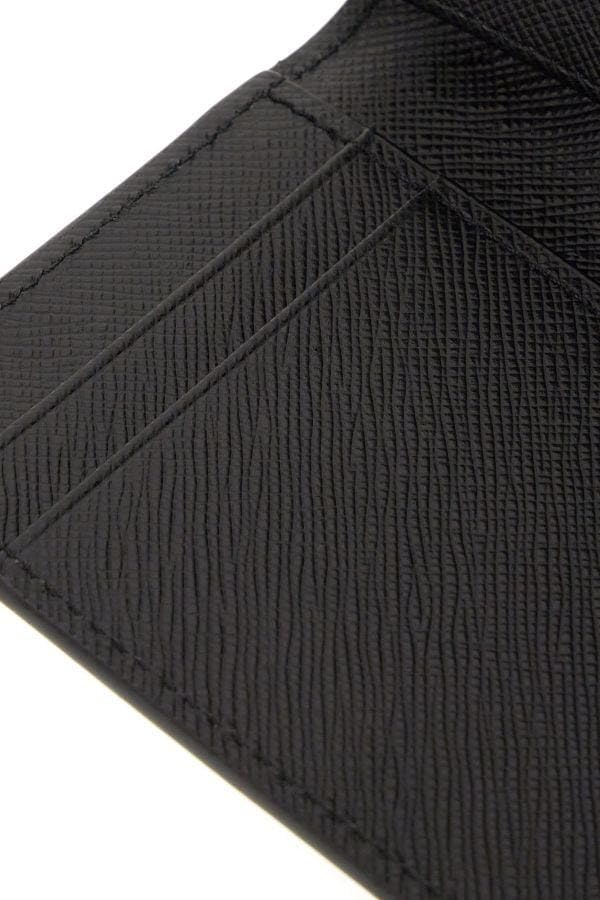 Montblanc MB130322, MB Sartorial Card Holder 4cc BK Unisex, Schwarz