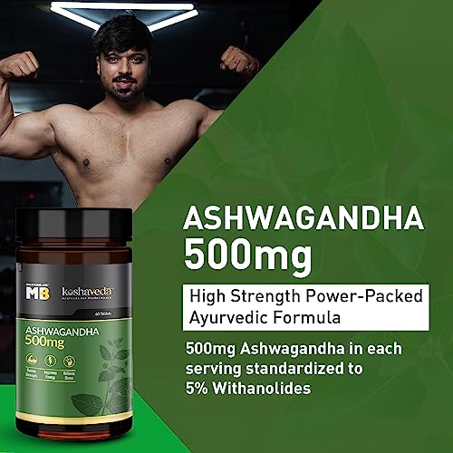 MuscleBlaze Koshaveda Ashwagandha 500mg (60 Tablets) | Ayurveda for Performance, Ayush Approved, High Strength Potent Formula | Boost Muscle Mass & Strength, Enhance Immunity - Image 6